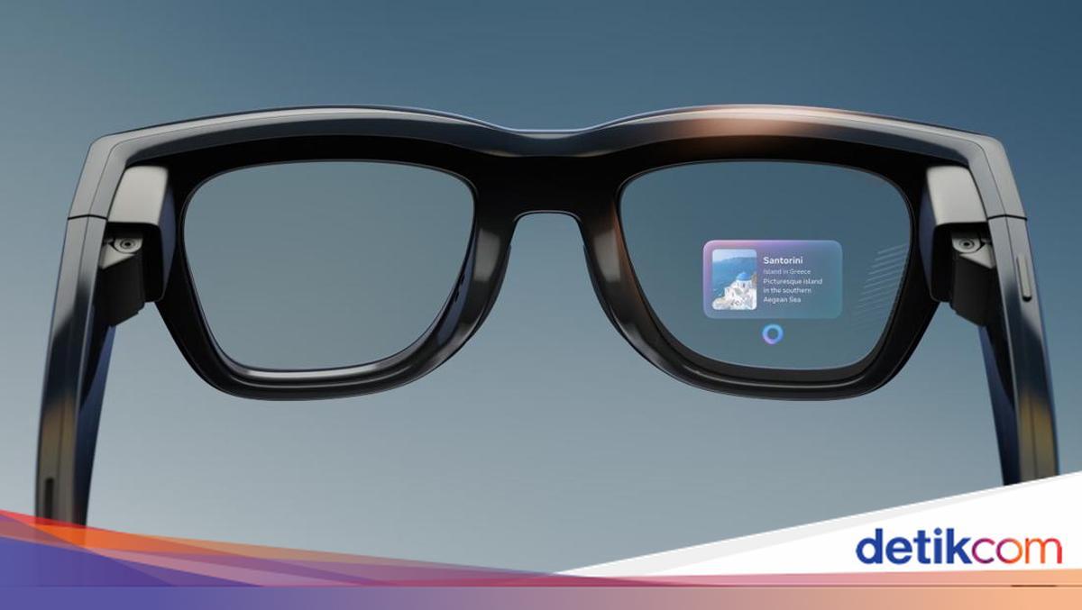 Meta telah merilis layar kacamata pintar Ray-Ban di layar AR pertama di dunia