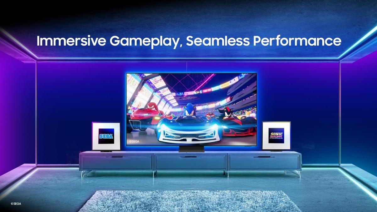 Frekuensi Pembaruan 240 Hz, Layar Bebas Buta dan Teknologi AI, Samsung TV adalah pilihan pemain